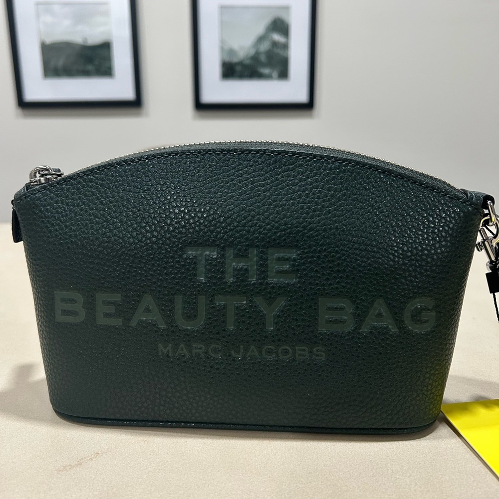 Marc Jacobs Green Beauty Bag Ivy